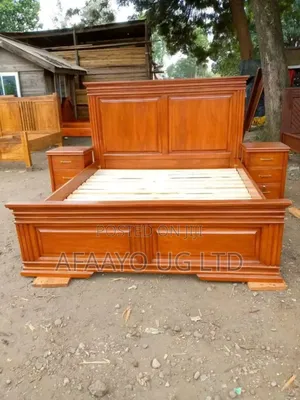 Mahogany Bed