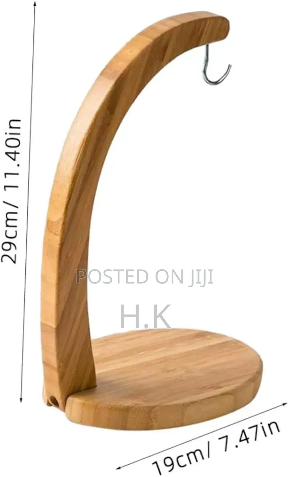 1pc Bamboo Banana Rack