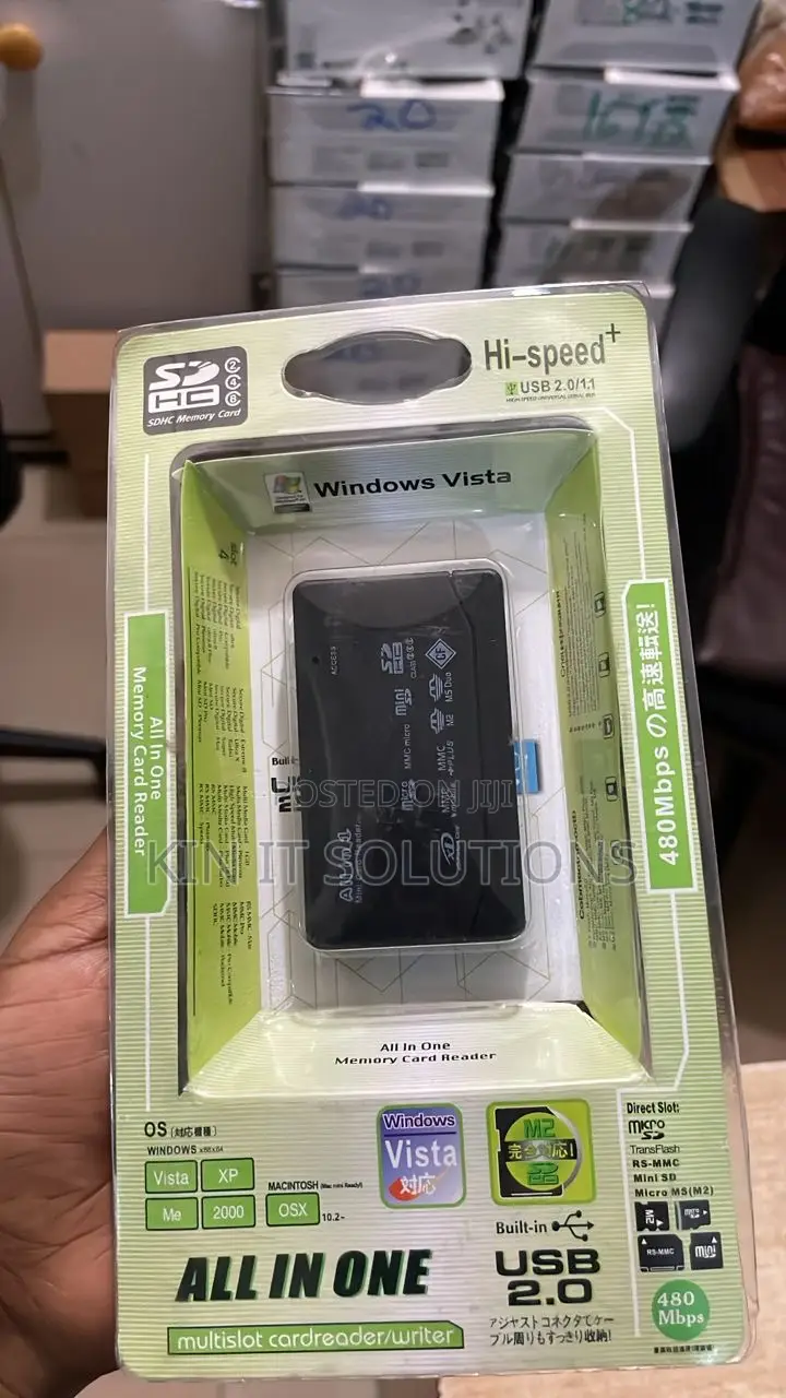 2.0 Memory Card Reader.