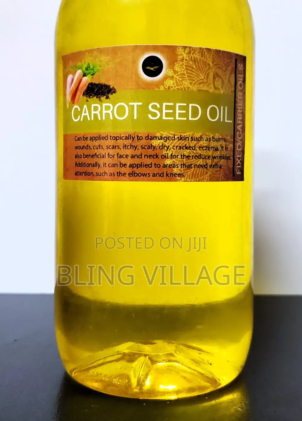Carrot Seed Oil Cold Pressed 500ml