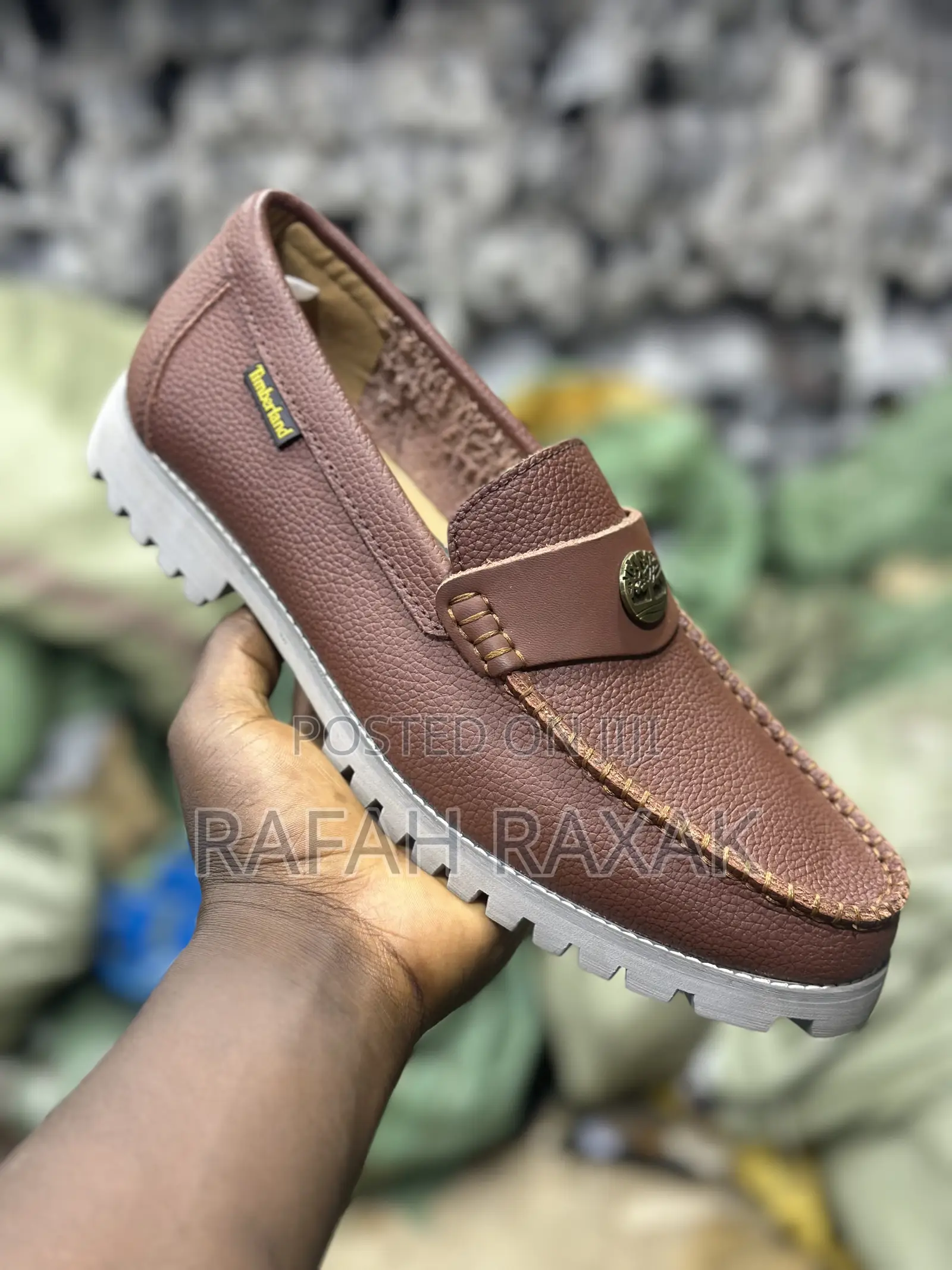 Original Brown Casual Timberland Moccasin Loafers
