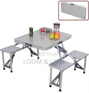 4 Seater Aluminum Folding Table