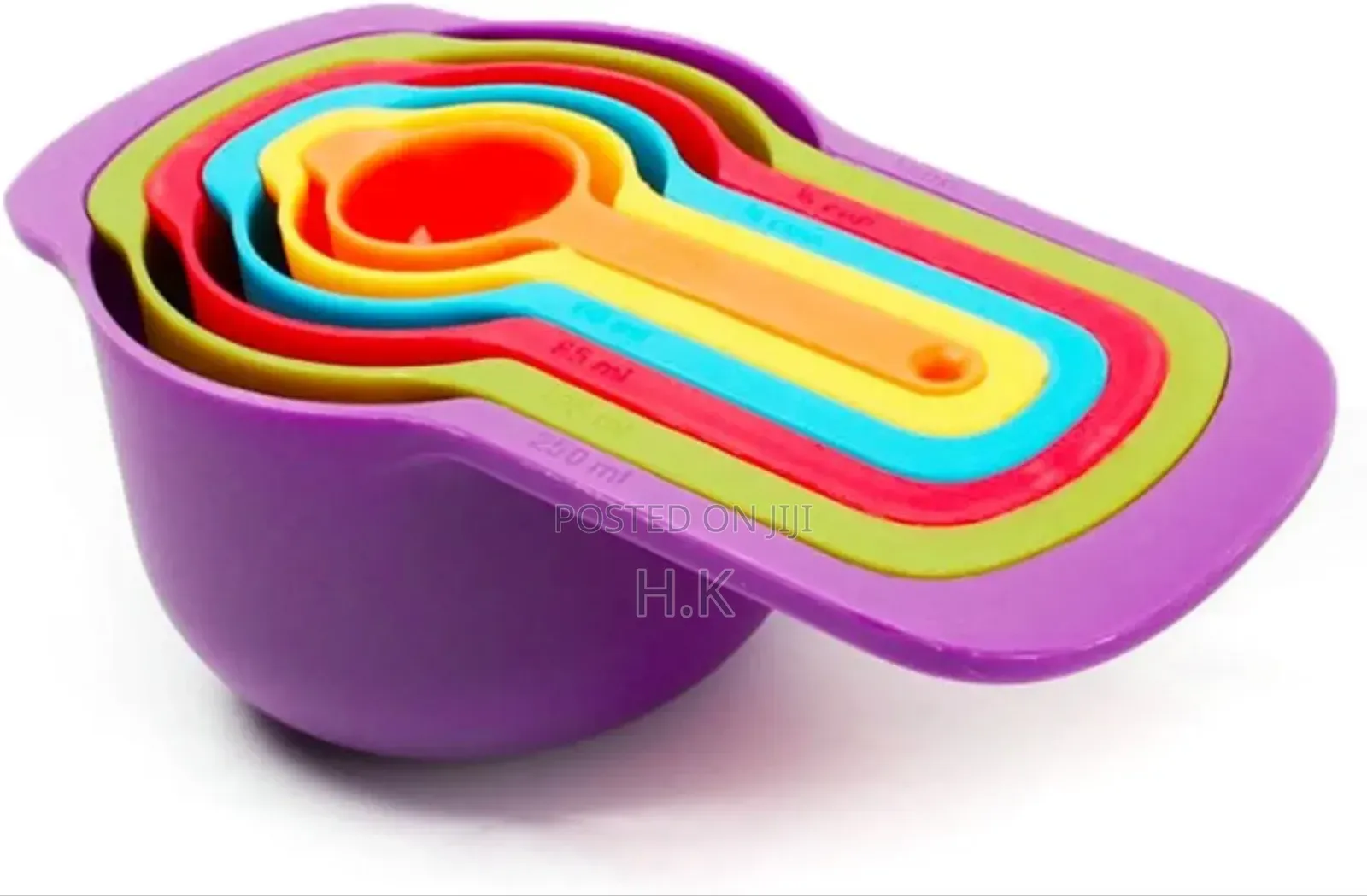 6 PCS Baking Recipe Measuring Cup Spoons Set