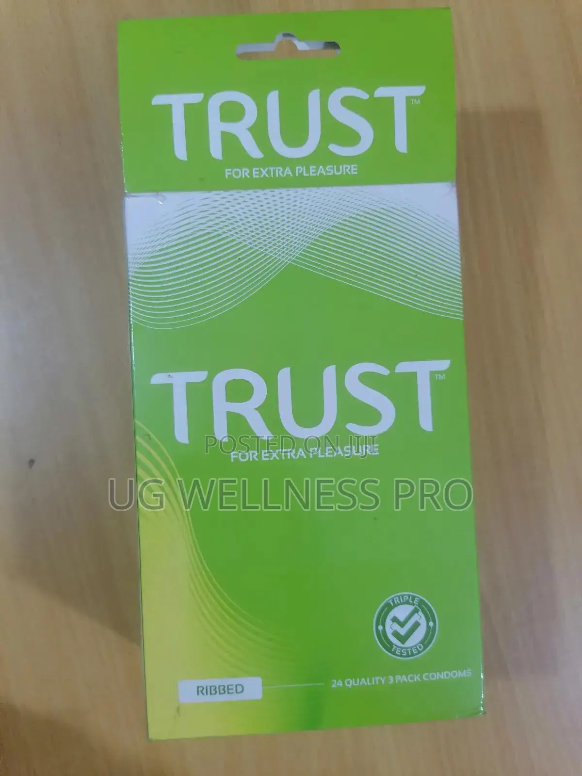 Trust Extra Pleasure Condoms 24 Quality Packs of 3s