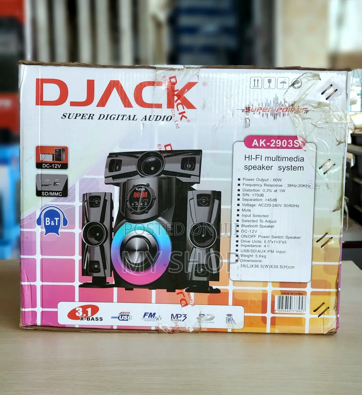 Djack Woofer Ak-2903s