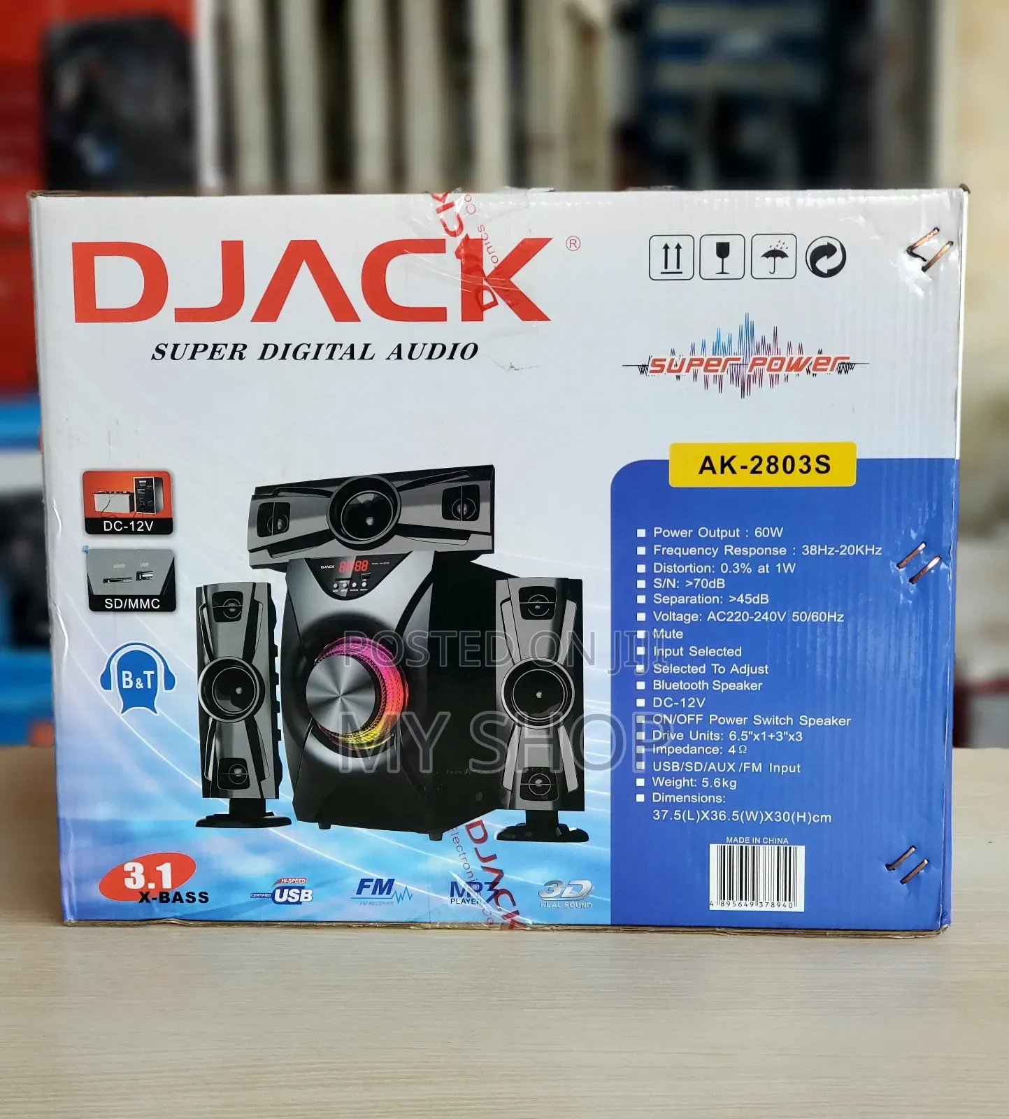 Djack Woofer Ak-2803s