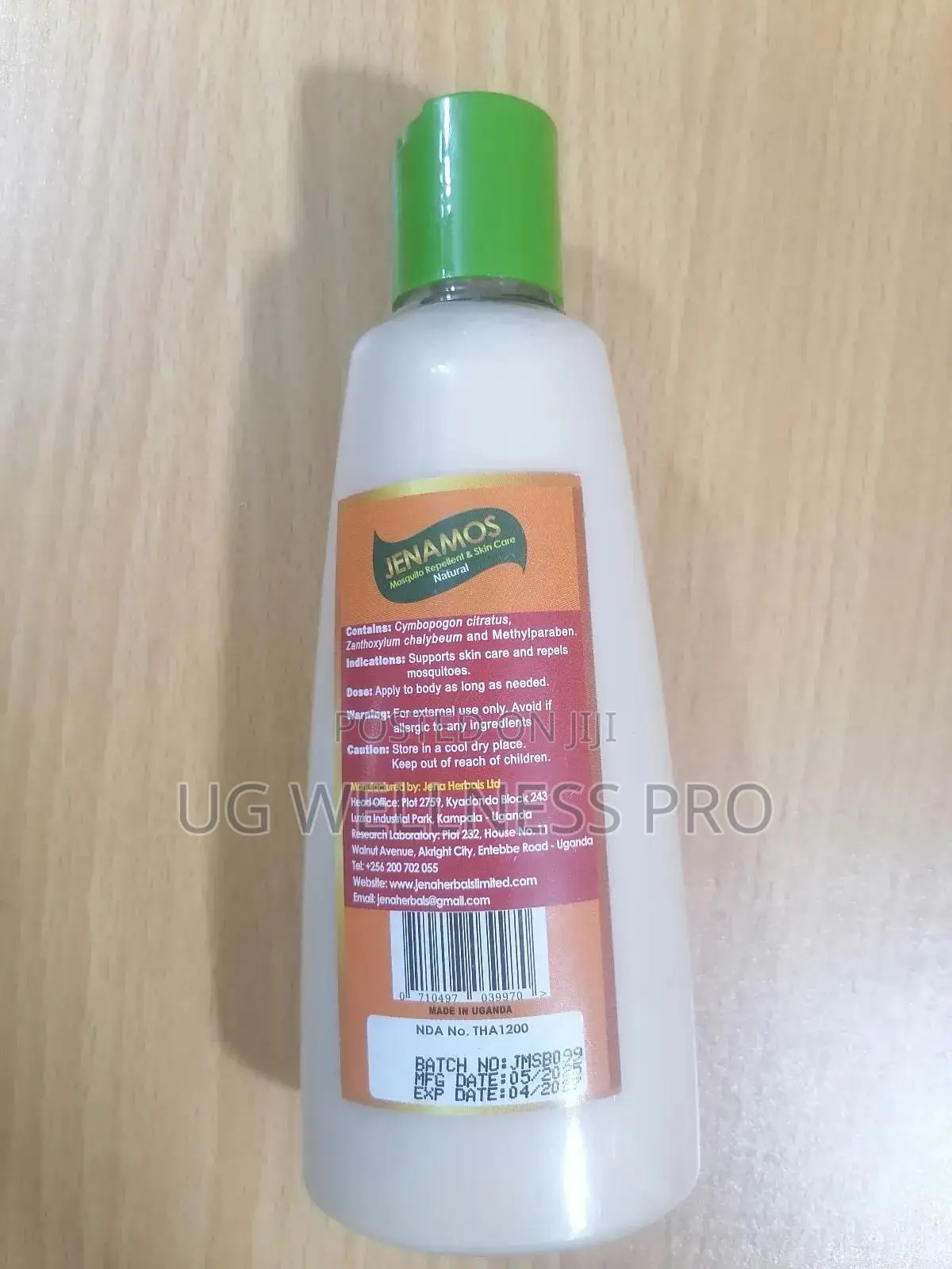Jenamos Mosquito Repellent and Skin Soothing 200ml