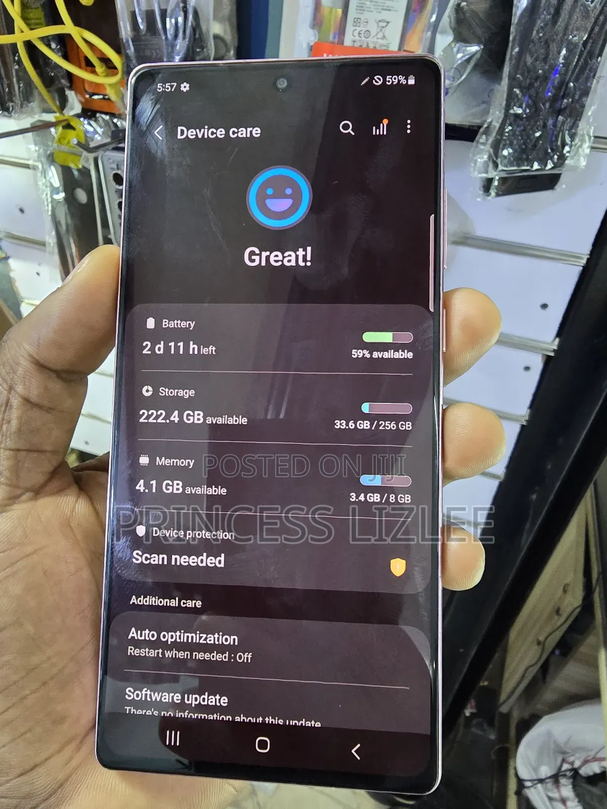 Samsung Galaxy Note 20 5G 256 GB Rose Gold