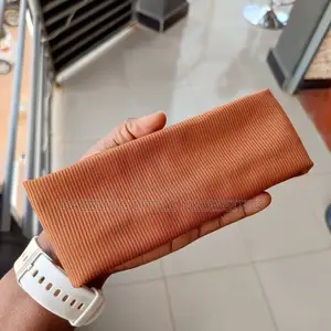 Mocha Ribbed Stretchy Headband - Mocha