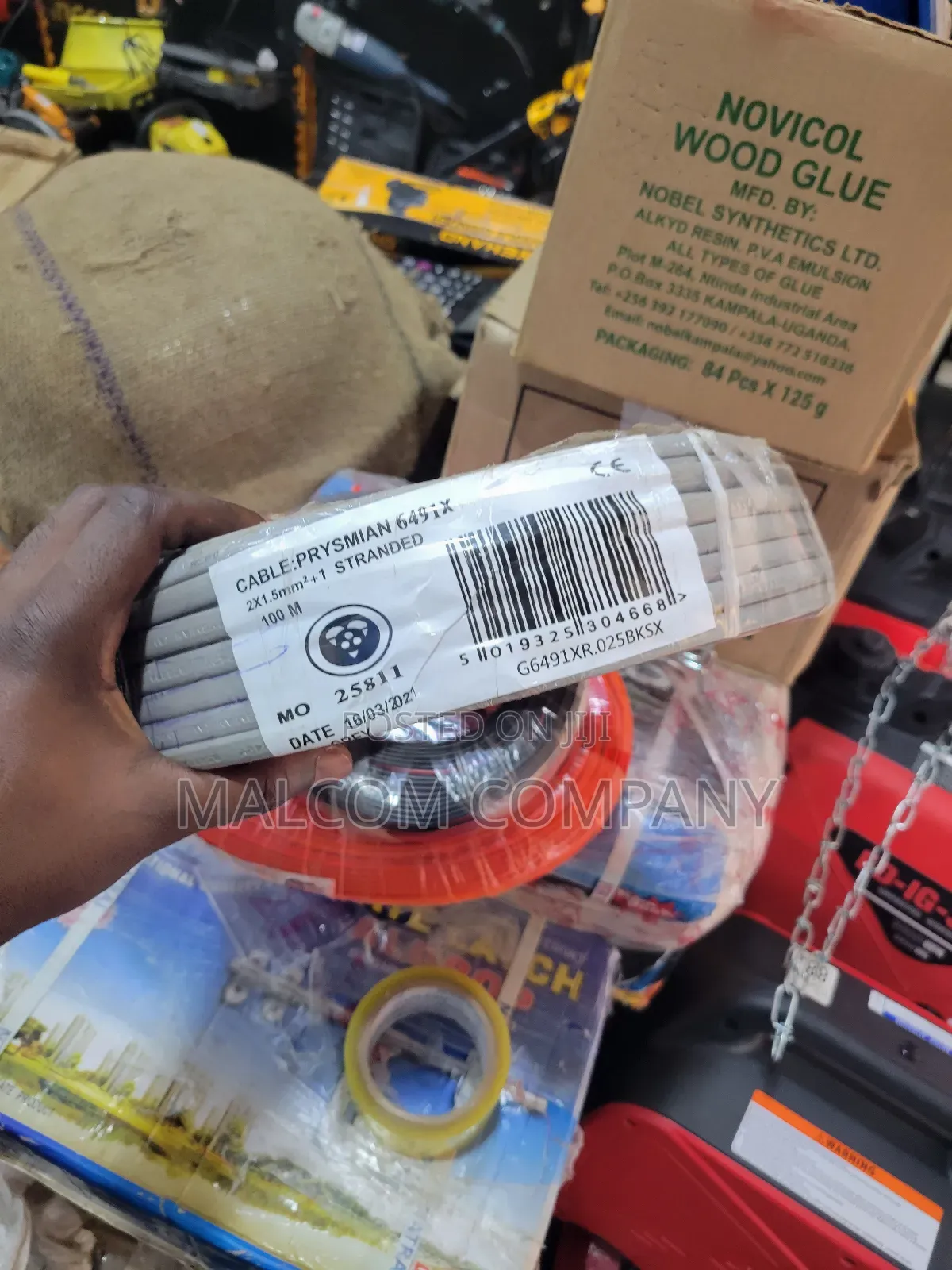 Prysmian 6491x 2x1.5mm2 100m Electric Cable.