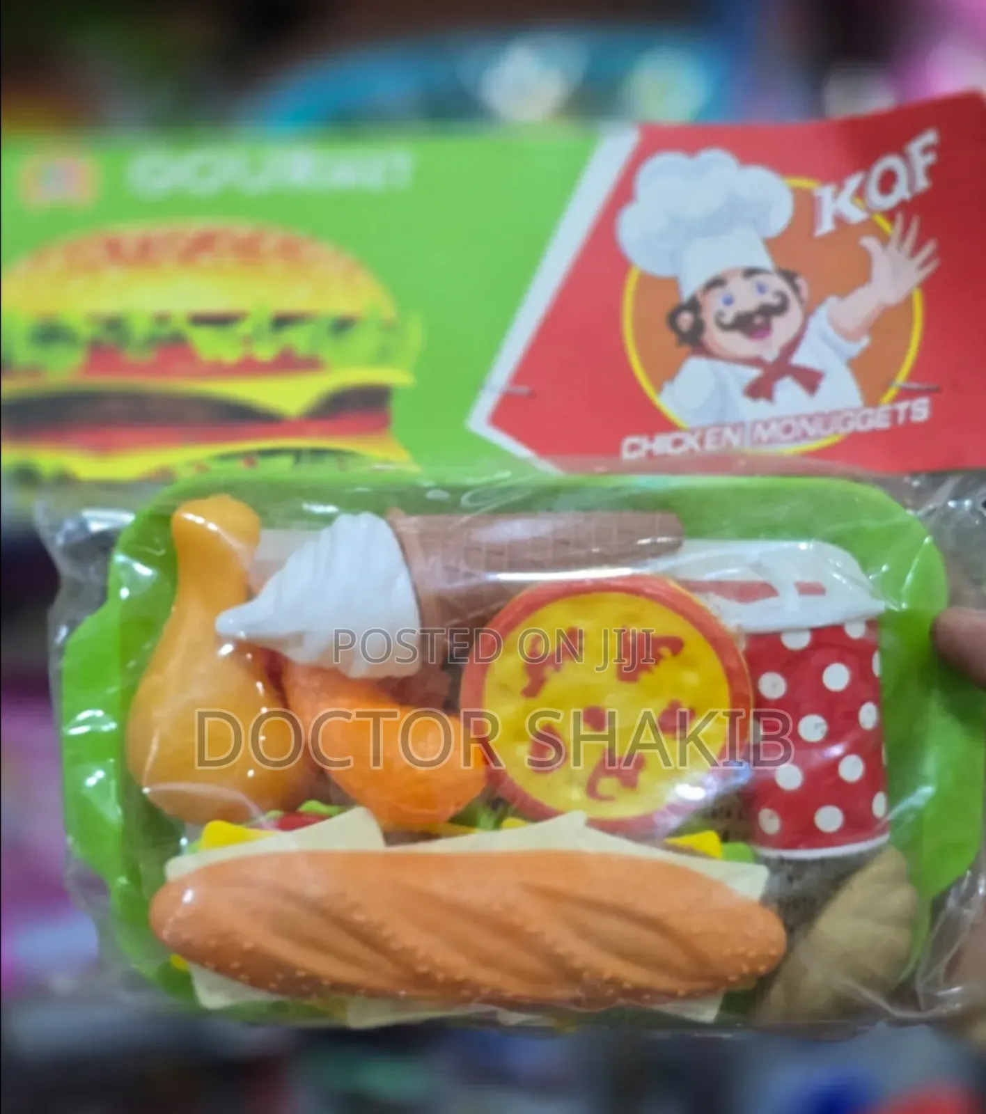 Affordable Kids Fast Food Play Set Toys