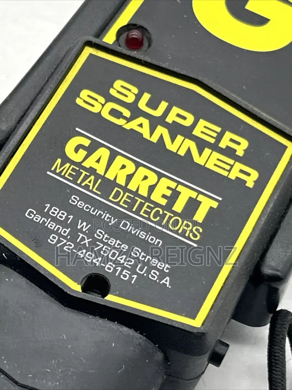 Super Scanner Hand-held Metal Detector