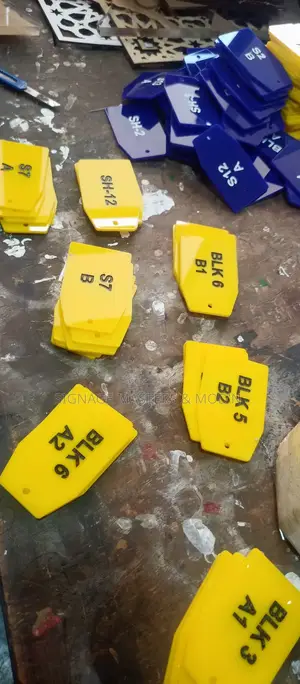 Engraved Acrylic Key Holders
