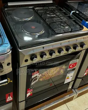Klass 60x60cm 2+2 Cooker With Grill and Rotisserie