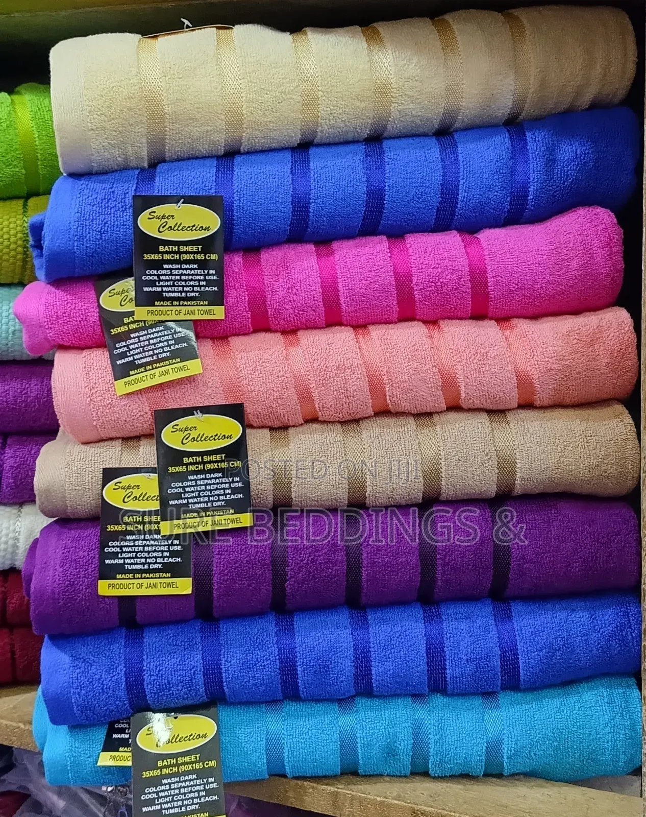 Pax Big Size Cotton Towels