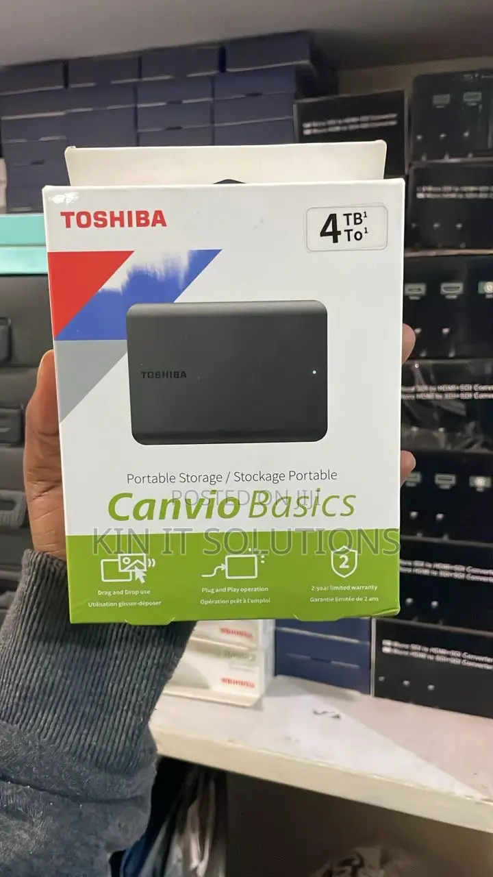 4tb External HHD Toshiba.