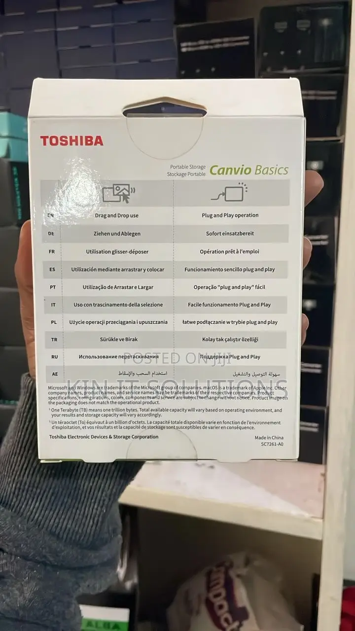 4tb External HHD Toshiba.
