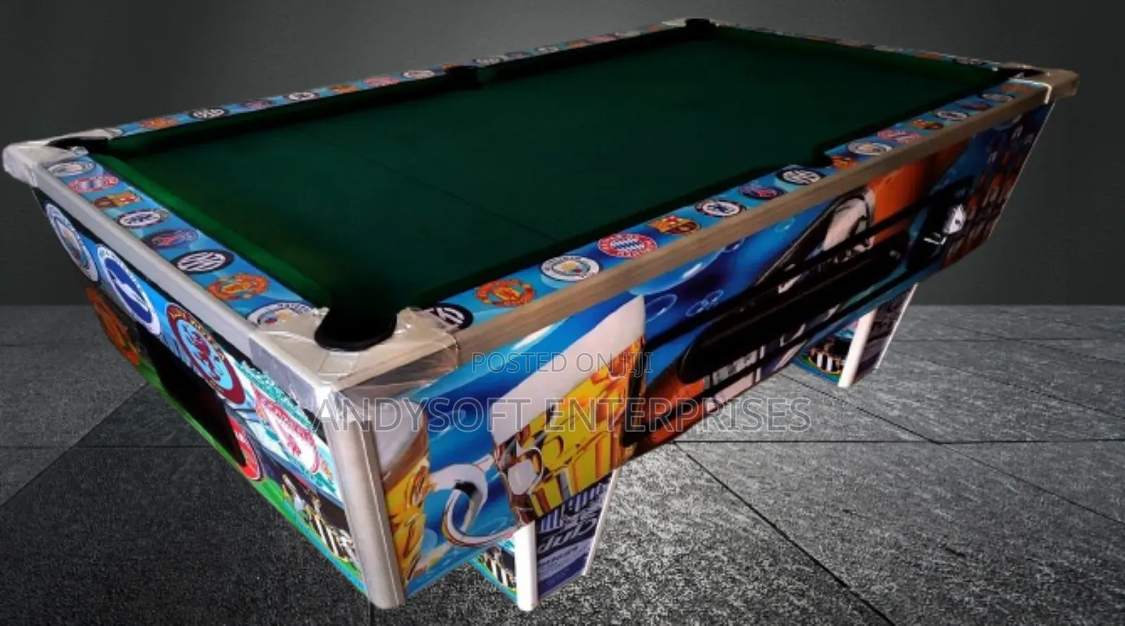 Used Pool Table With Slate Marble