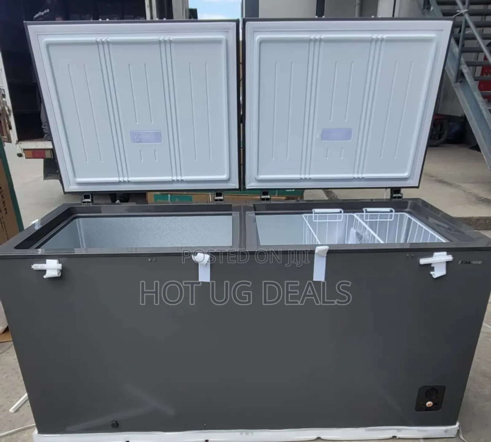 Hisense 660 Liters Double Door Chest Freezer Deep Freezer