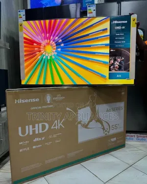 Hisense 55 Inch 55a6q Uhd Smart Frameless Tv