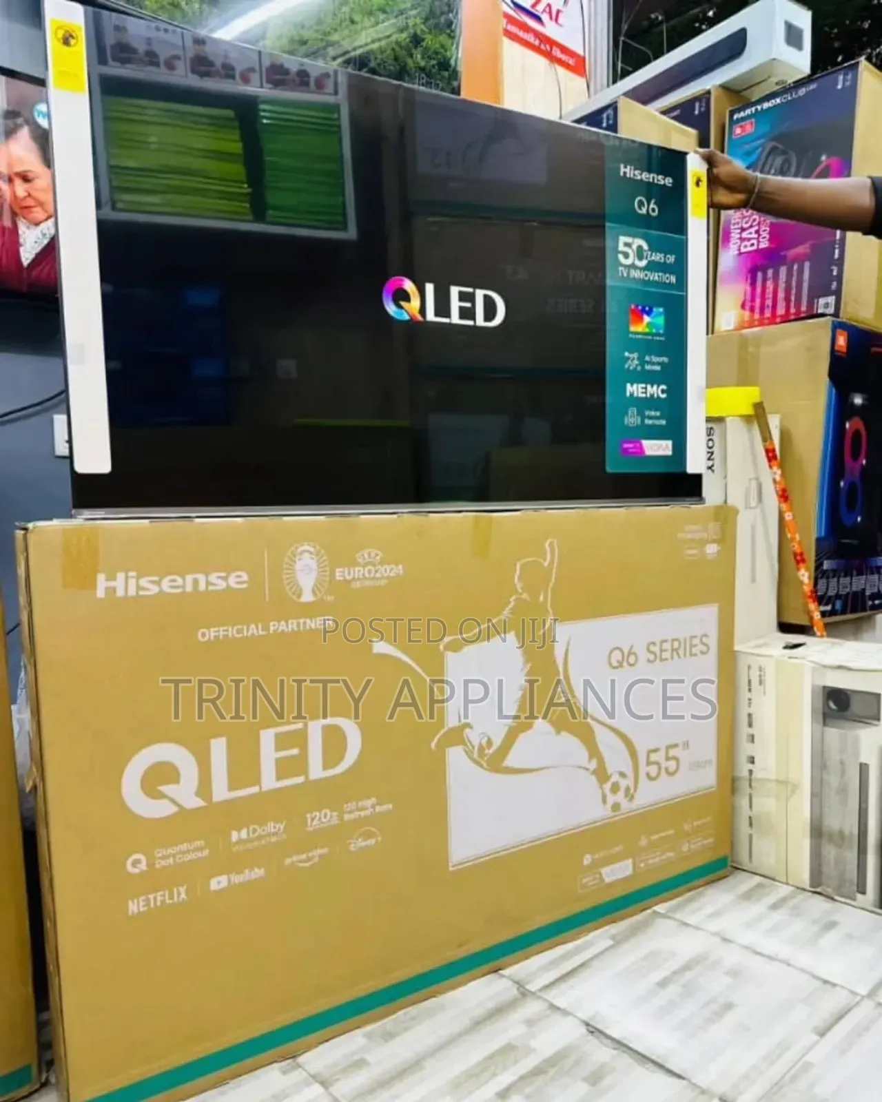Hisense 55-Inch Qled Uhd Smart Tv(55q6n)