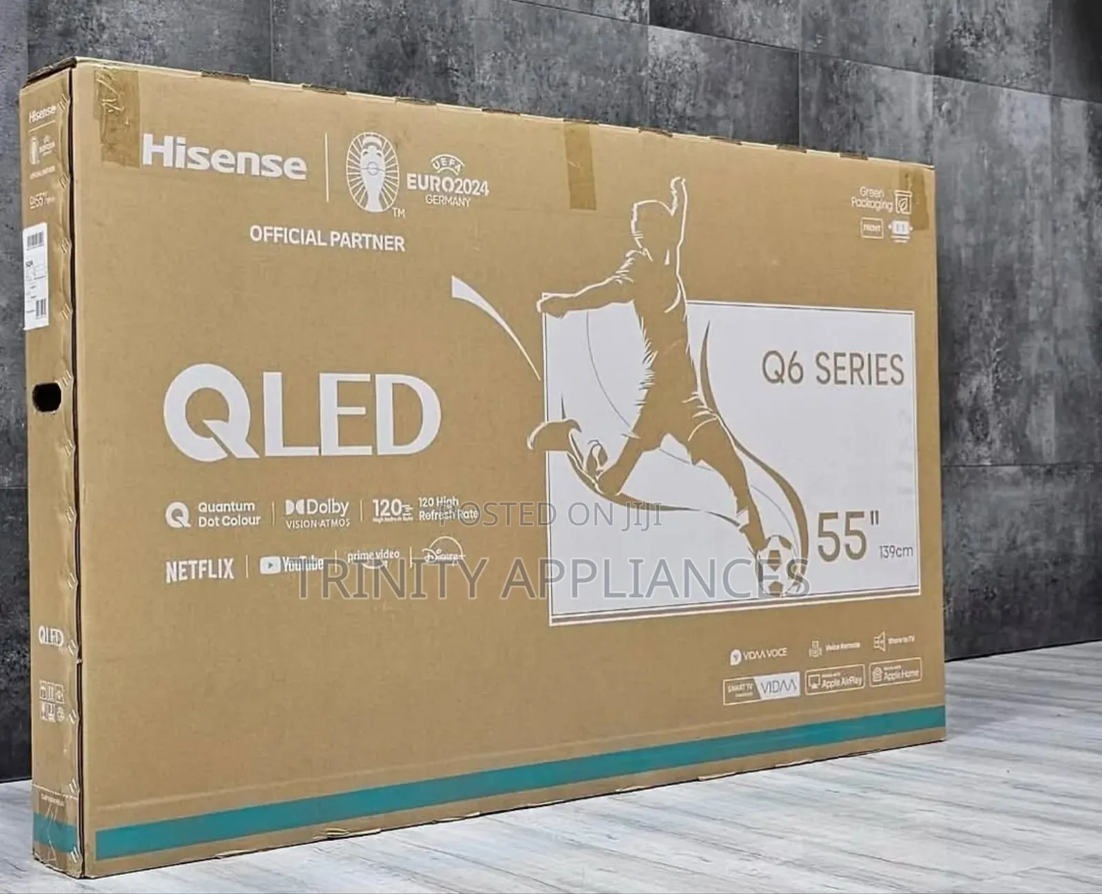 Hisense 55-Inch Qled Uhd Smart Tv(55q6n)