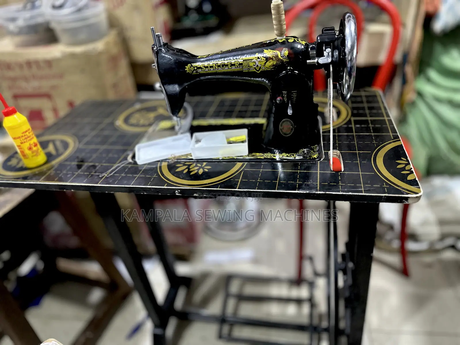 New Sewing Machines in the Box With Warranty Card