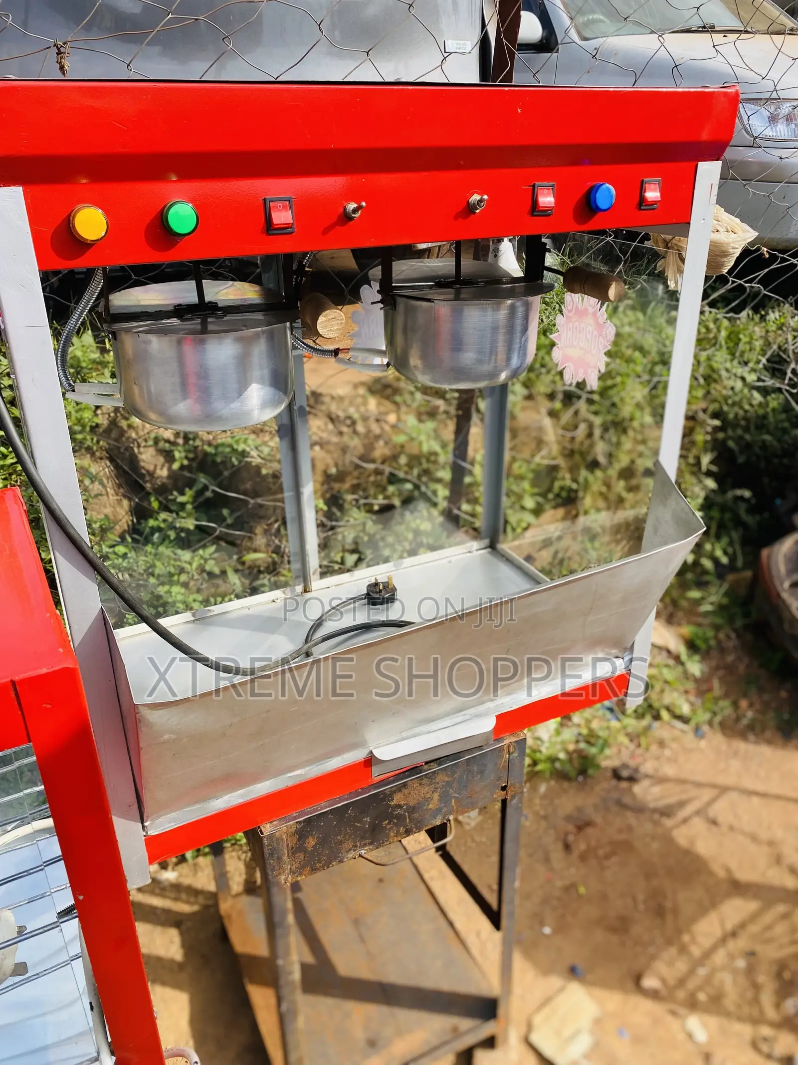 Electric Double Popcorn Machine / Profitable Madter