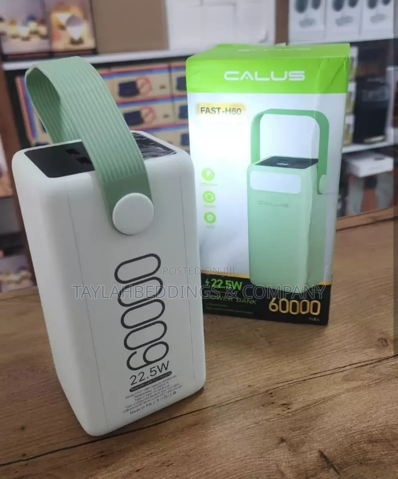 Calus Powerbank 60000mah Type C Fast Charging 22.5w