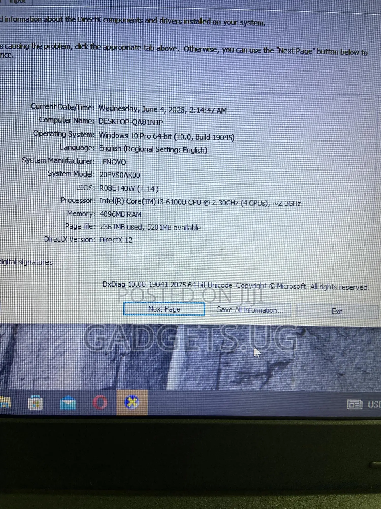 Laptop Lenovo ThinkPad L460 4GB Intel Core i3 SSD 500GB