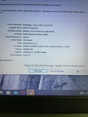 Laptop Lenovo ThinkPad L460 4GB Intel Core i3 SSD 500GB