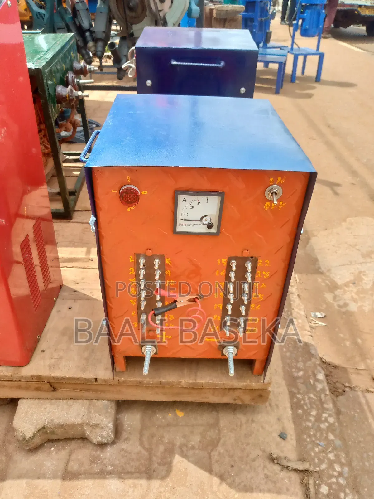 Modified Battery Charging Machine