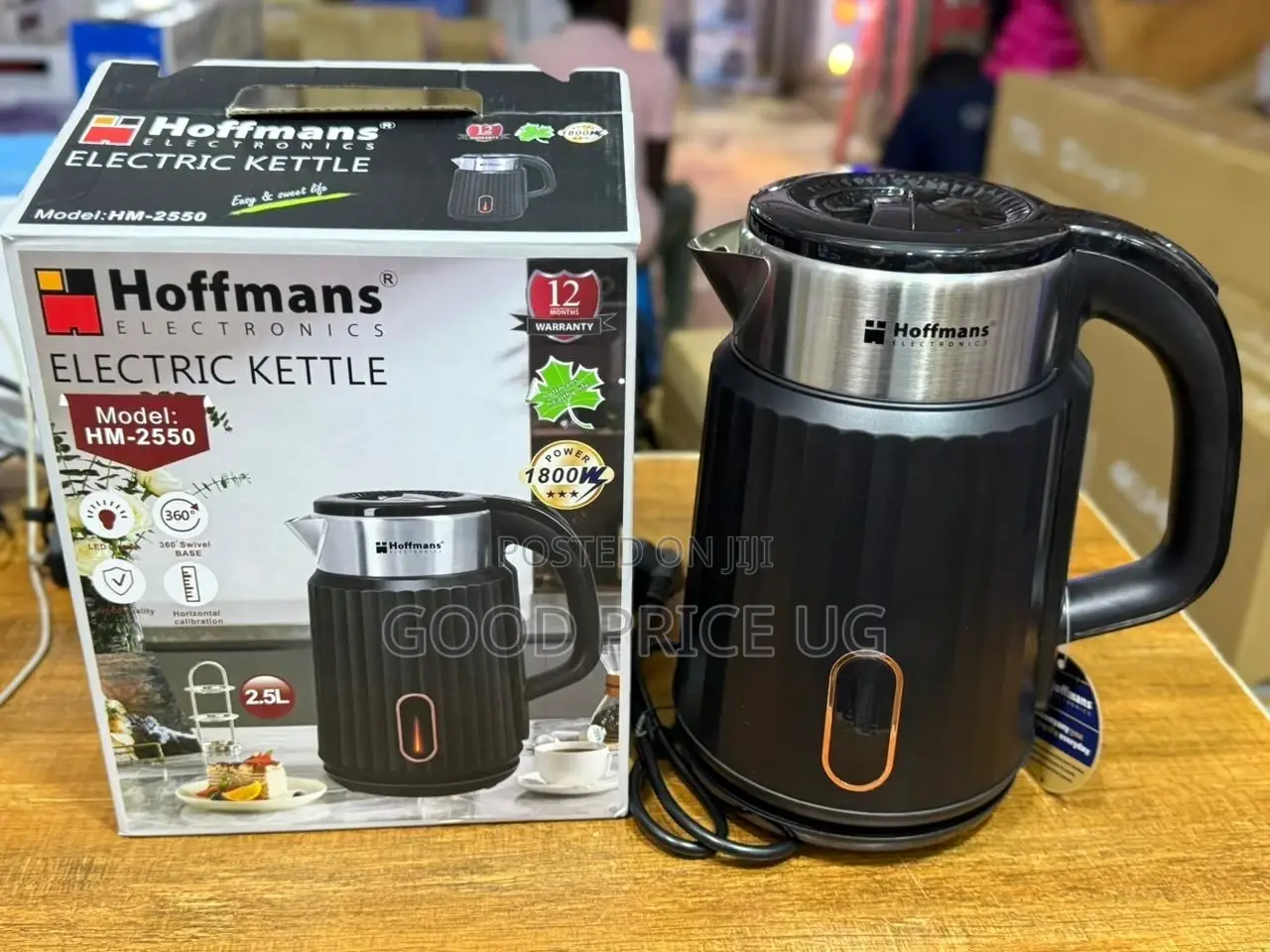 Hoffmans 2,5l Kettle Hm-2550
