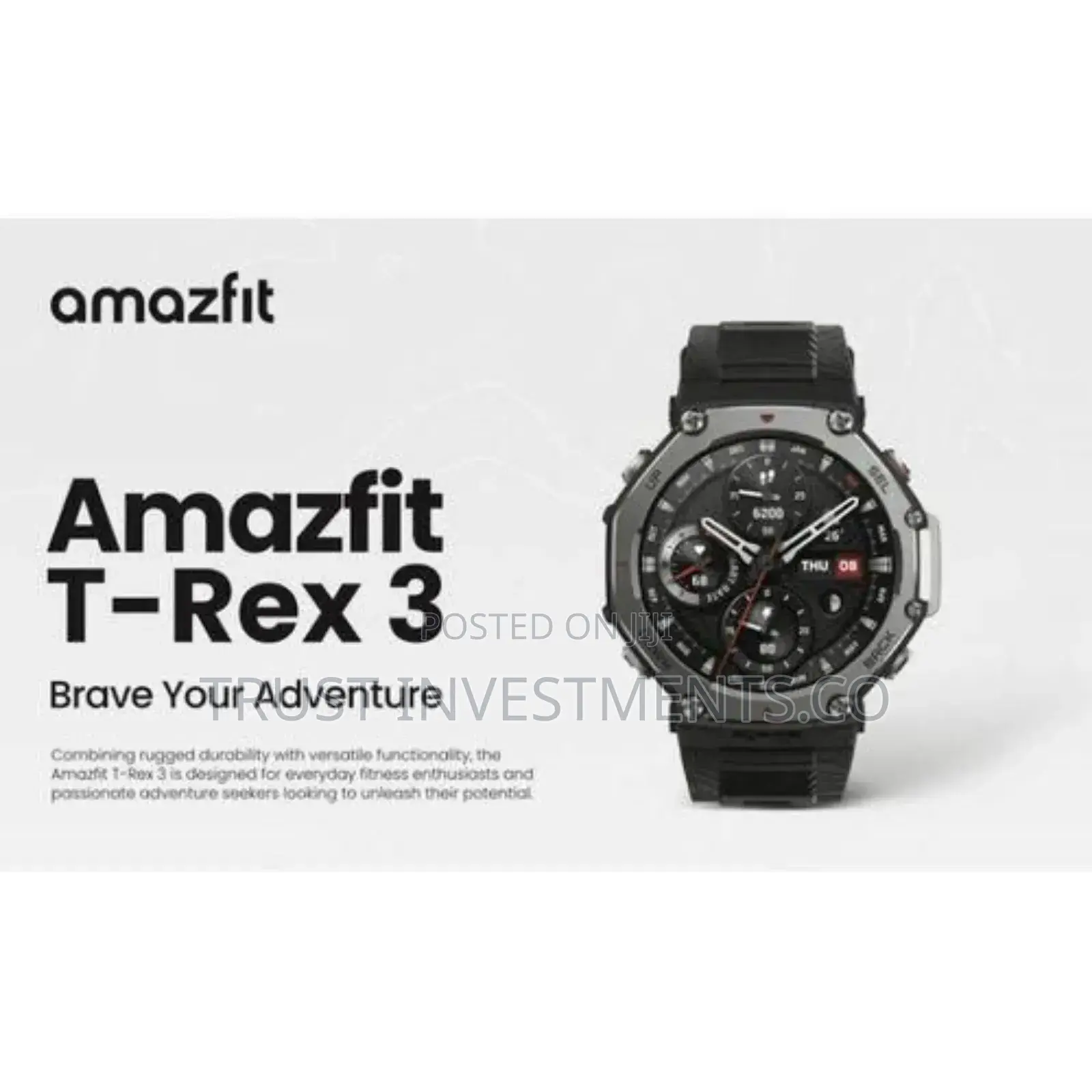 Amazfit T-Rex 3 Smartwatch.