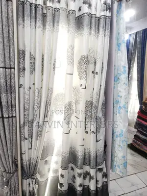 Off White Privacy Curtains