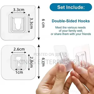 Double Sided Wall Hooks/Hangers