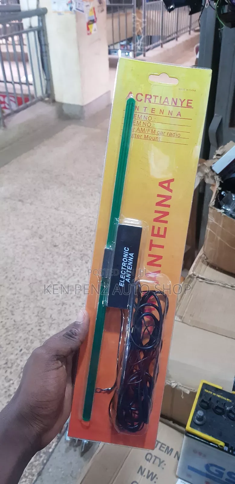Electric Antenna for All Cars