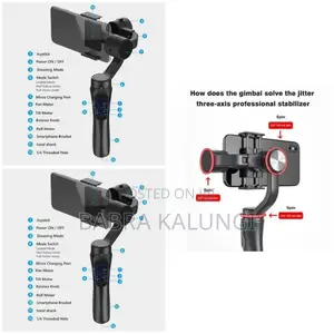 3-Axis Gimbal for Smartphones and Action Cameras