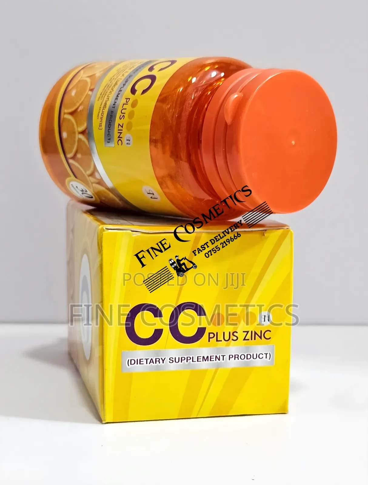 New Ascorbic Cc Plus Zinc 1000mg Vitamin C Pill for Skin Etc
