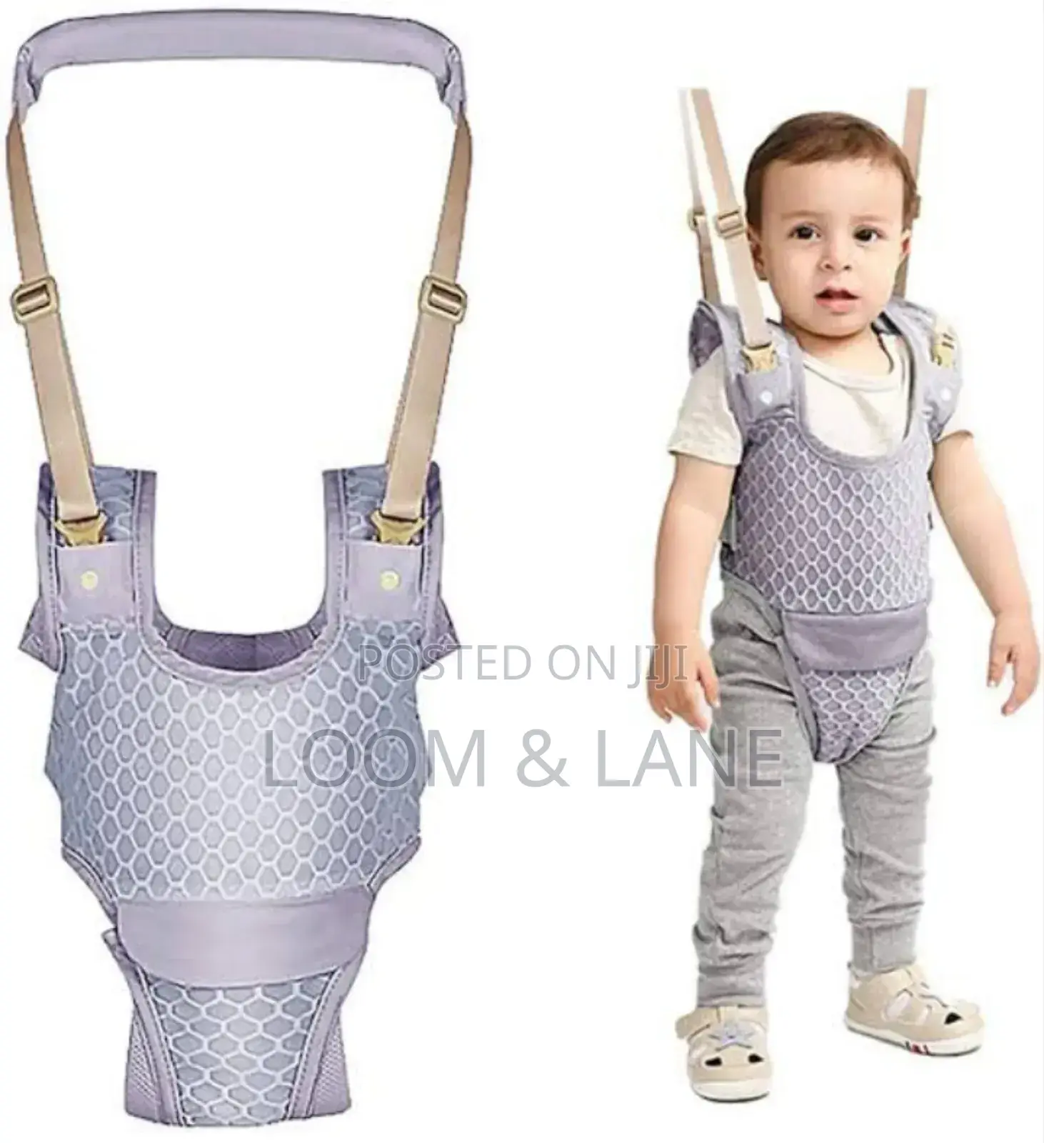Adjustable Baby Walking Harness With Detachable Crotch