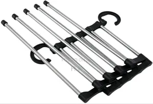 5-in-1 Multi-Layer Stainless Steel Pants Hanger.