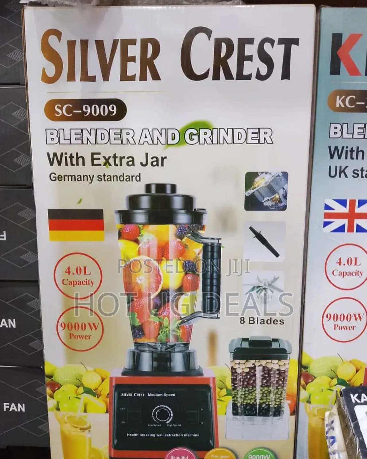 Silvercrest 4l 4500w Powerful Commercial Blender