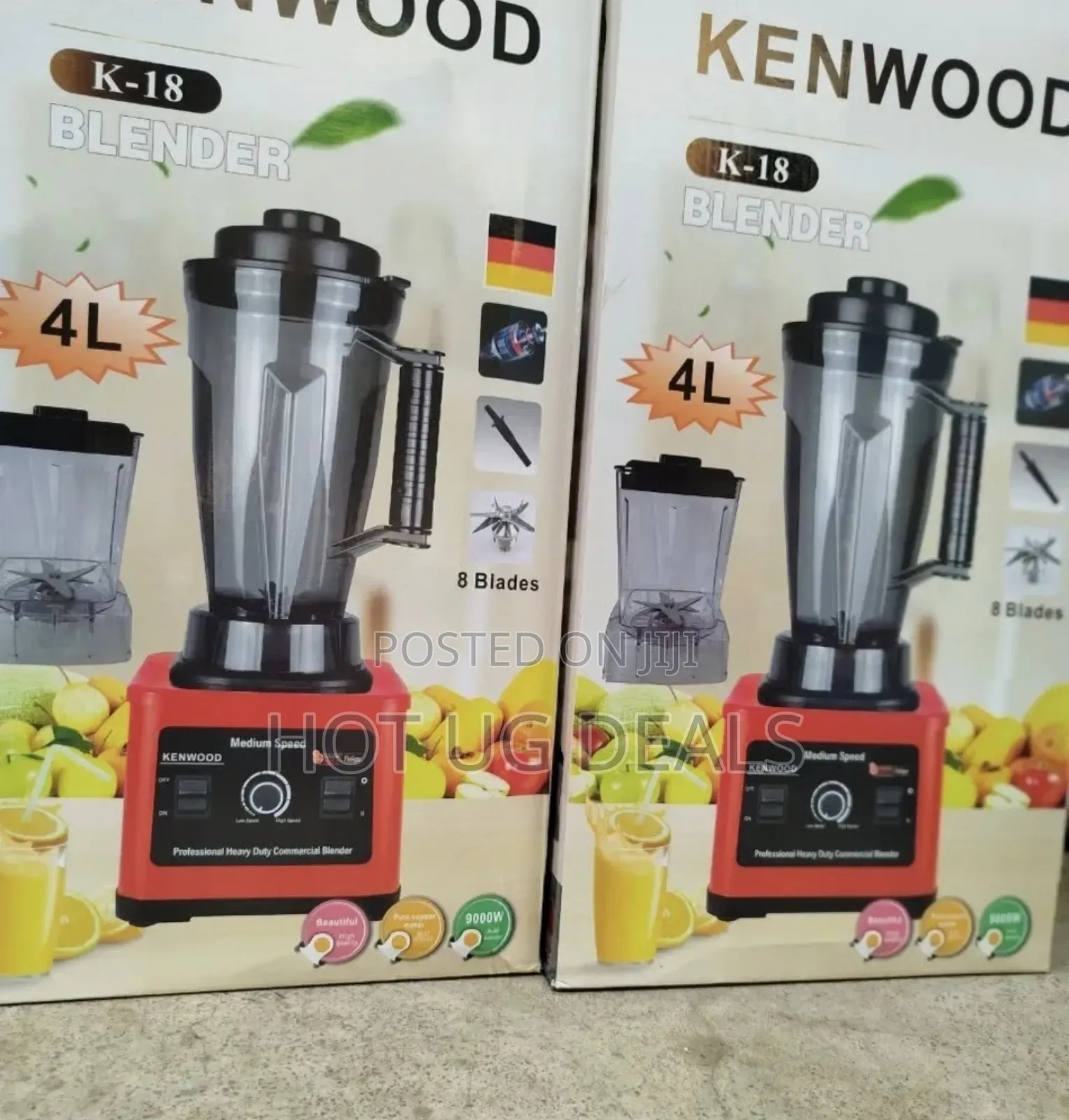 Silvercrest 4l 4500w Powerful Commercial Blender