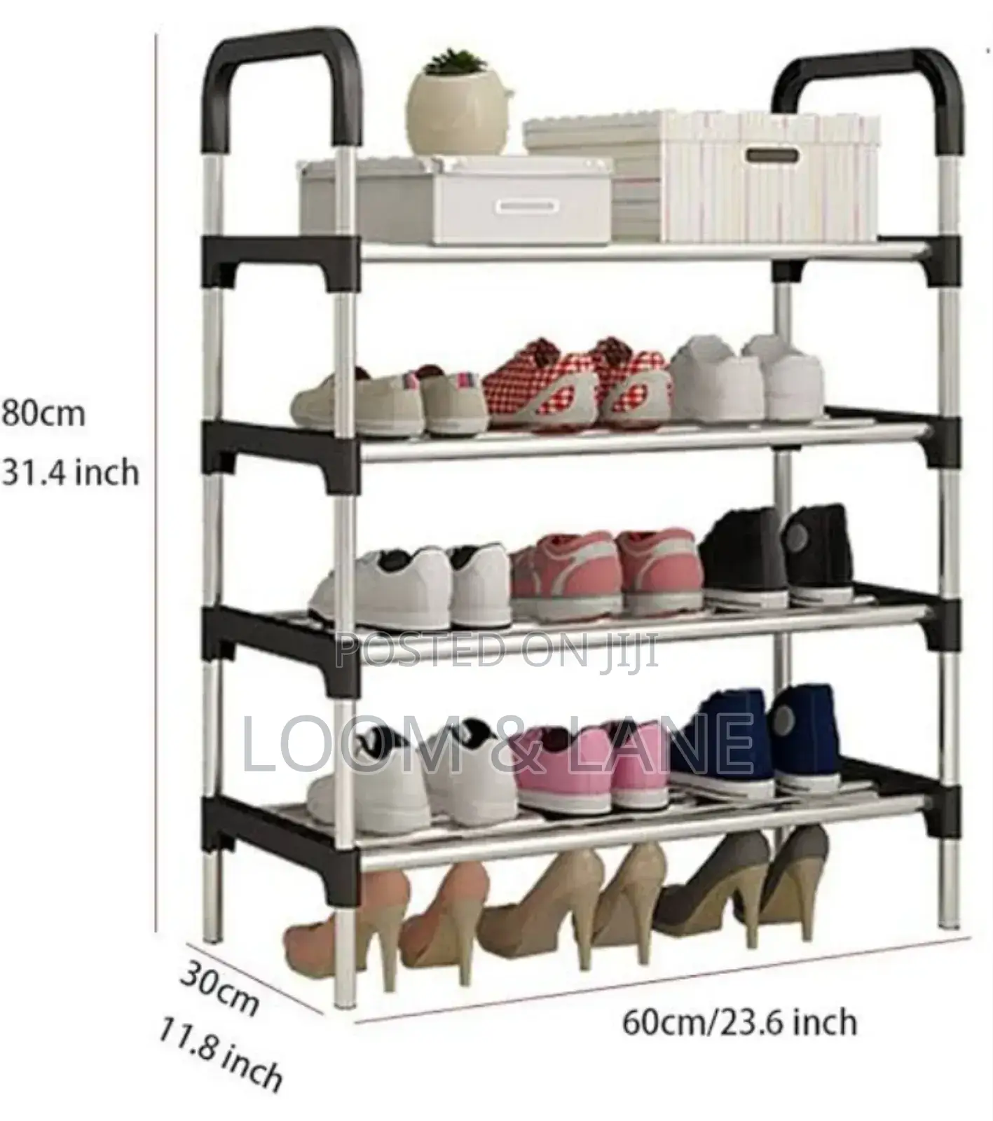 Stainless Steel Shoe Rack