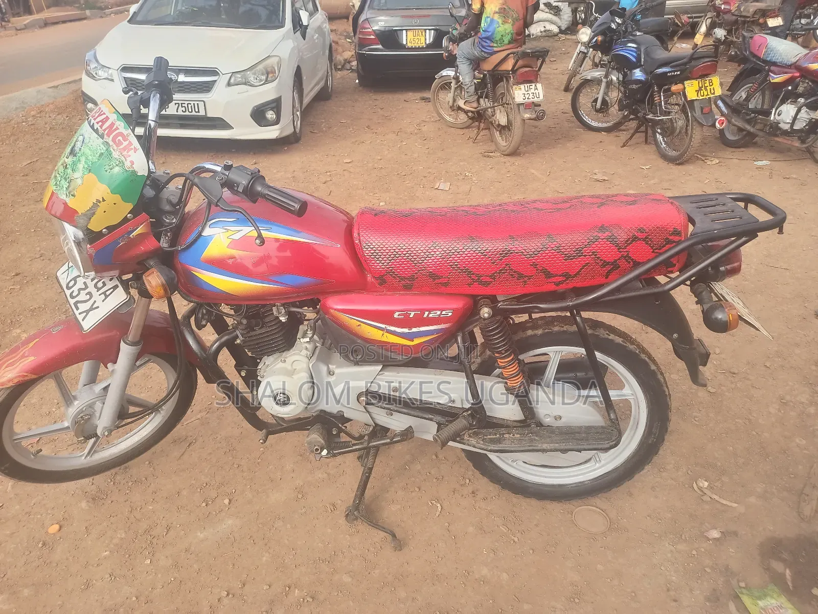 Bajaj CT 110X 2025 Red