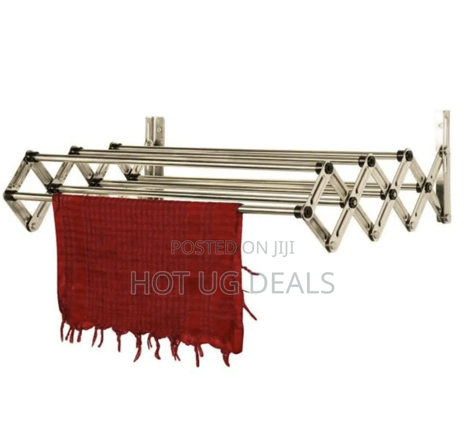 Stainless Steel Wall Mounted  Metallic Cloth Dryer Stand