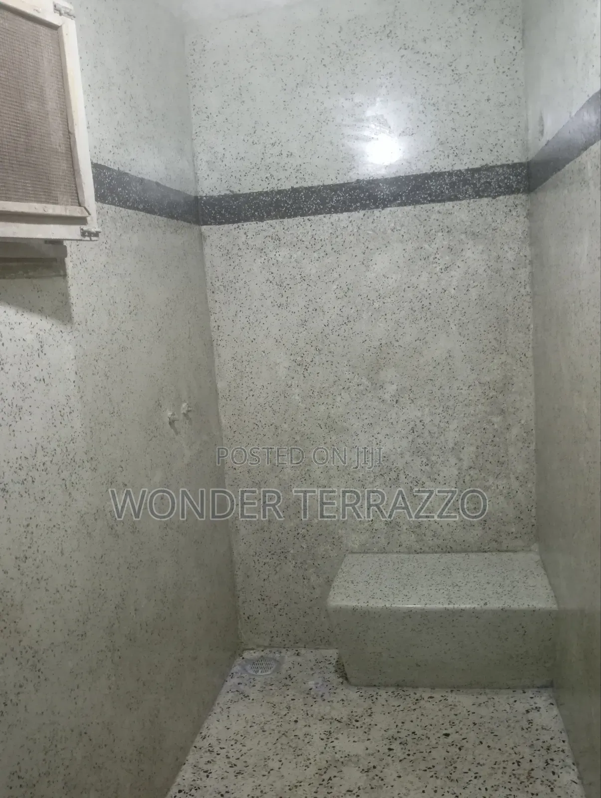 Unique Terrazzo Bathroom