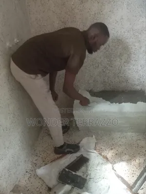 Unique Terrazzo Bathroom