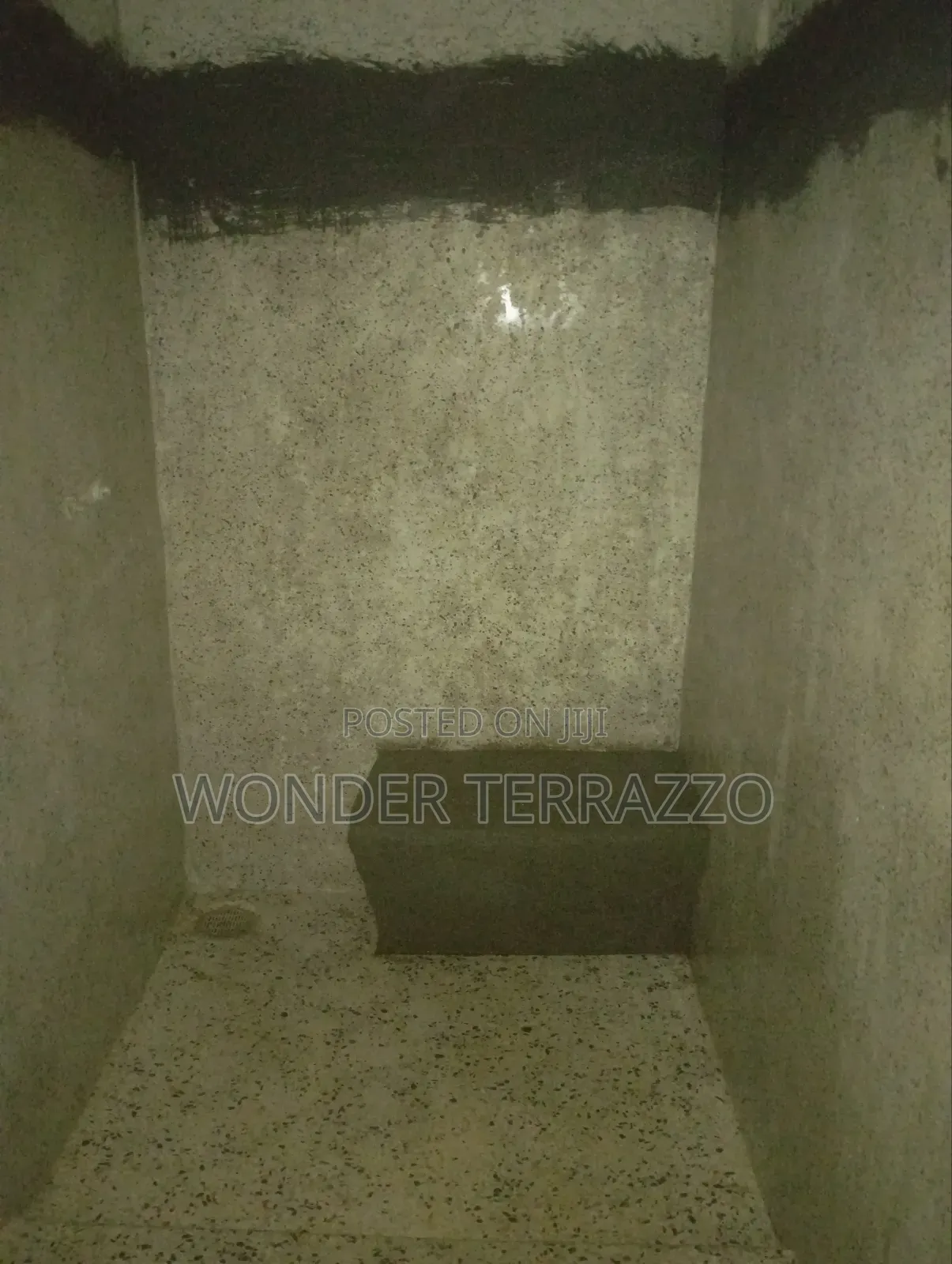 Unique Terrazzo Bathroom