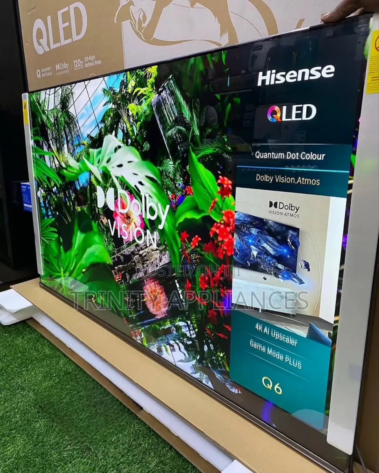 Hisense 65q6q Qled Vidaa Smart Tv ( 2025)Model